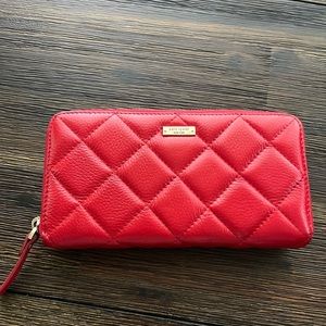 Kate Spade Quilted Large Wallet